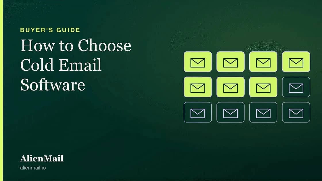 Grid of twelve cold email sending inboxes with seven active, illustrating inbox rotation across mailboxes