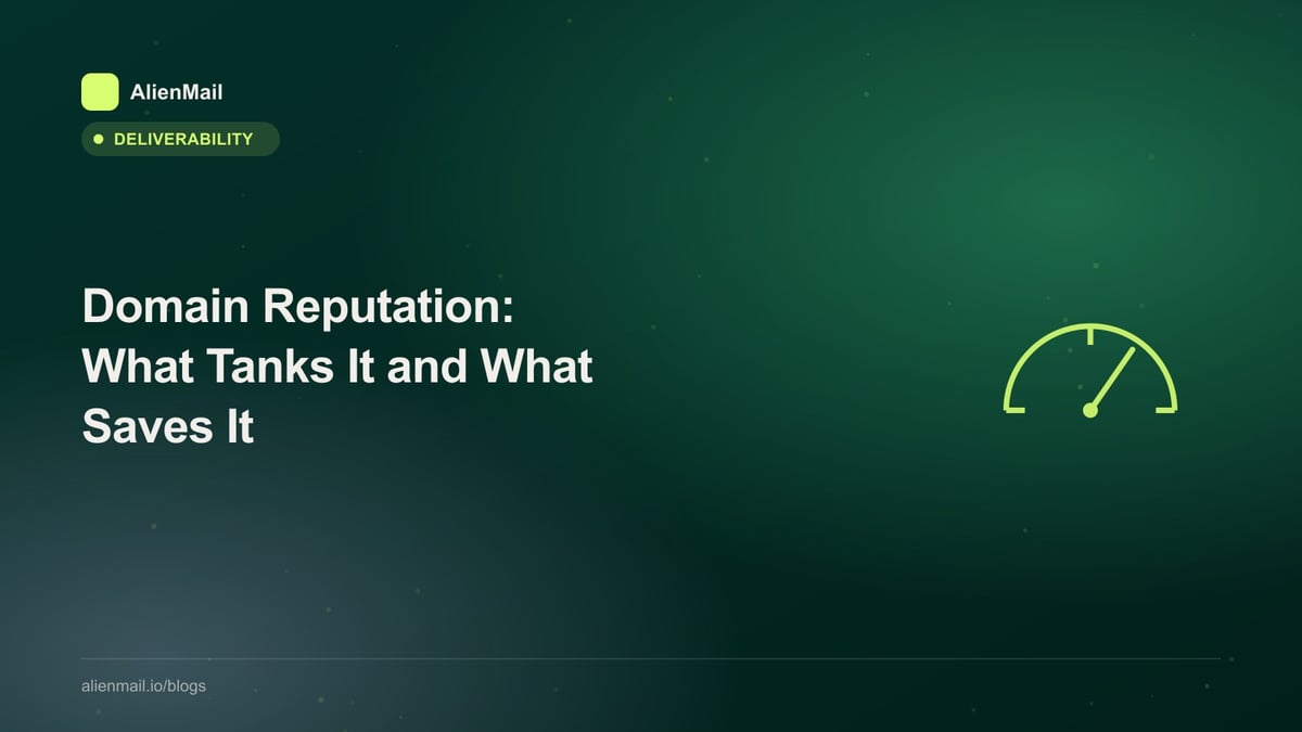 Domain Reputation: What Tanks It and What Saves It