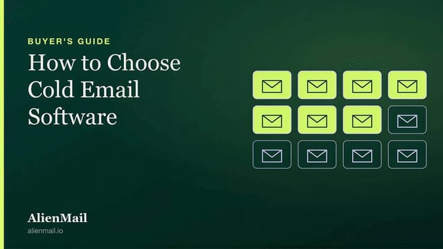 Grid of twelve cold email sending inboxes with seven active, illustrating inbox rotation across mailboxes